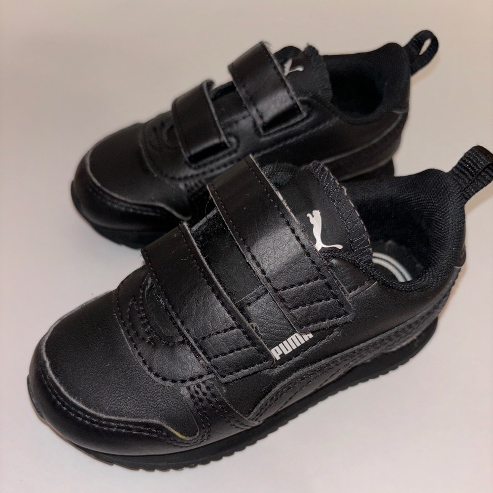 PUMA Toddlers' ST Runner Shoes Puma Black-Dark Shadow Size US:7 Toddler